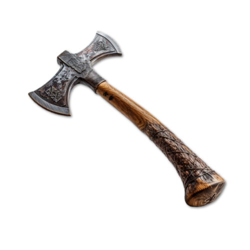 Norse Valknut Axe