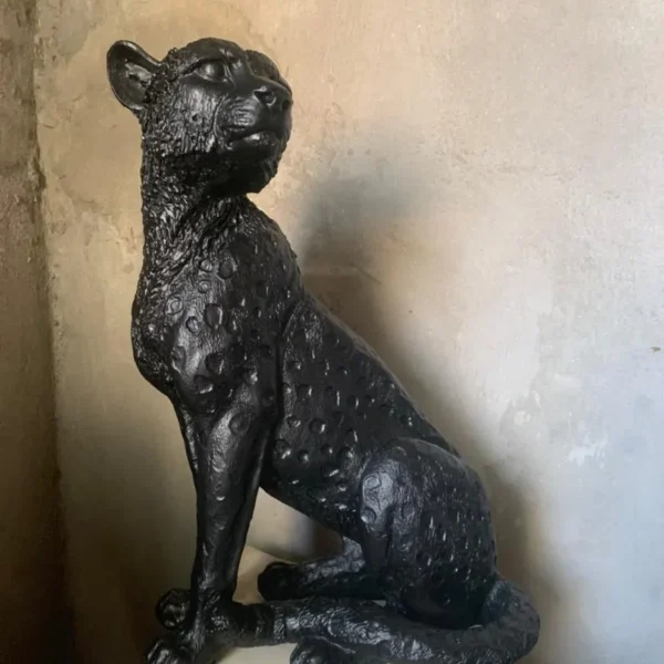 Handcrafted Leopard Figurine